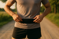 Cinturón de running con bolsillos