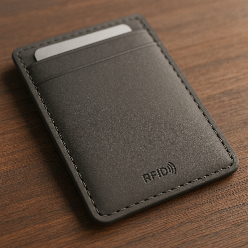Cartera minimalista RFID