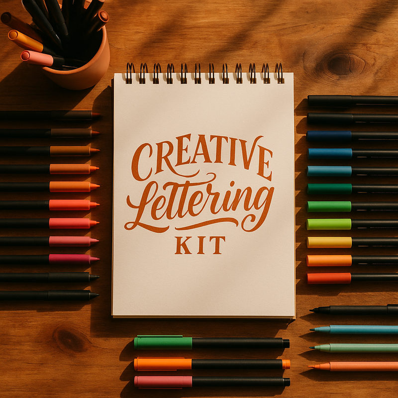 Kit de lettering creativo